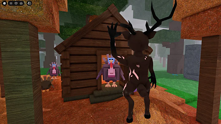 I Survived in THANKSGIVING CHALLENGE in 99 Nights in the Forest | ROBLOX