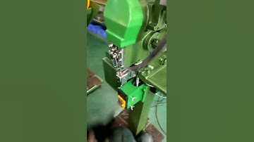 Metal Spring Snap Button Automatic Attaching Machine