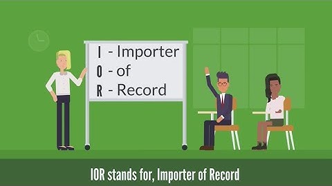 What is IOR - Importer of Record - Difference between IOR and ACP - Amazon sellers need to know