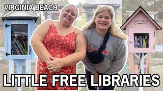 Little Free Libraries in Virginia Beach
While @ReadingWithJess was visiting we decided to unhaul some books in Little Free Libraries around Virginia Beach. I thought it would be fun to show you the ones we went to. check my Instagram @lavendermud for pictures of the libraries and their charter numbers.
Join my Patreon: https://www.patreon.com/talkbookishpodcast π¦π
π Amazon Storefront https://www.amazon.com/shop/beautifulbooksbygwen
β‘ πππππ β‘
PangoBooks https://pangobooks.com/bookstore/gwendolyn984686
Wanna buy me a book? https://amzn.to/3dwOclh
Wanna buy me a graphic novel? https://amzn.to/3AlAbSa
β‘ ππππ πππππ β‘
Book of the Month (first book $9.99) https://www.mybotm.com/vu3xpqnm2y9
Scribd (60 days free): https://www.scribd.com/g/8mehzi
Libro.fm http://libro.fm/referral?rf_code=lfm202159
β‘ πππ
ππππ β‘
Apple: https://apple.co/33LmsUH
Spotify: https://spoti.fi/2FsQVhZ
Patreon: https://www.patreon.com/talkbookishpodcast
Instagram: https://www.instagram.com/talkbookishpodcast/
β‘ ππππ
ππ β‘
Merch: https://www.bonfire.com/store/gwendolyn-kensinger/
Instagram: https://www.instagram.com/lavendermud/
Storygraph: http://bit.ly/3q5a3E7
Goodreads: https://www.goodreads.com/user/show/25133863-gwen-burke
β‘ ππππππππ πππππππππ β‘
gbshortcake@gmail.com
β‘ ππππ β‘
Canon 70D http://amzn.to/2qeCvIY
Canon G7X https://amzn.to/331Gjh9
Neewer Camera Photo Video Lightning Kit http://amzn.to/2pVHQC4
β‘ πππππ β‘
https://www.epidemicsound.com/referral/7zy0je/
β‘ πππππππ πππππππ β‘
https://triggerwarningdatabase.com/masterlist-title/ Little Free Libraries in Virginia Beach