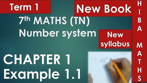 7th maths term 1 chapter 1 example 1.1 tn samacheer 2020-2021 new syllabus