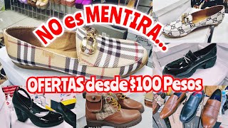 🚨OFERTAS 2024 DESDE $100 PESOS EN CDMX🤯LA ZAPATERIA MÁS SURTIDA DE IZAZAGA 89|MUCHA MERCANCÍA BARATA