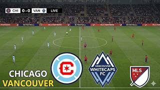 🔴 LIVE : Chicago Fire vs Vancouver Whitecaps | MLS 2026 | FC 26 Full Match Simulation