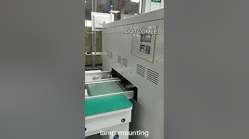 led module production procedure