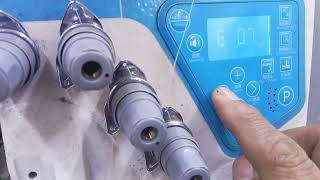 HOW TO SOLVE ERROR 07 BY DEACTIVATING PARAMETER SENSORS 57, 58, 59 IN JACK C5 OVERLOCK MACHINE?