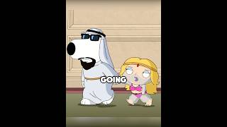 Brian and Stewie sneak into an upscale auction.
