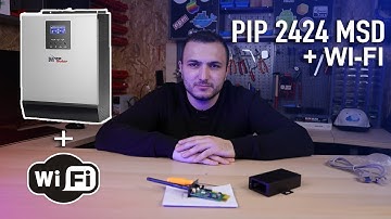 PIP 2424 MSD wifi box install and remote access data on mobile phone.