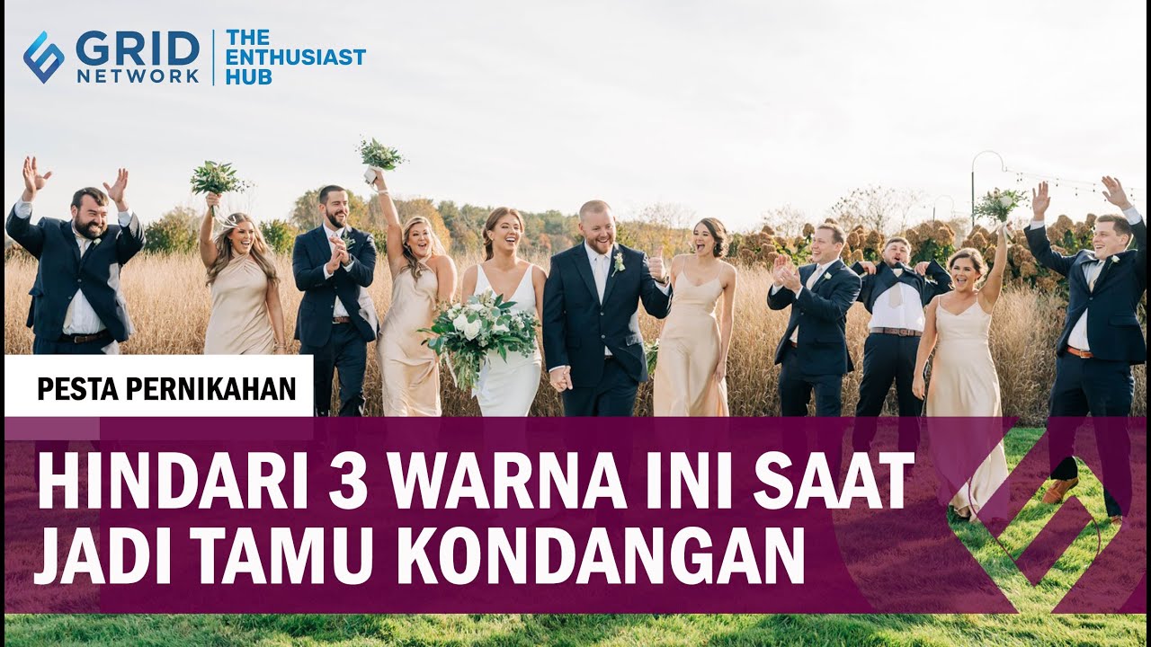 Hindari 3 Warna Baju Ini Saat ke Pesta Pernikahan, Supaya Gak Salah ...