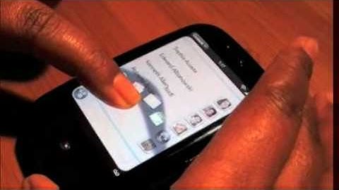 Palm Pre Video Walkthrough 1
