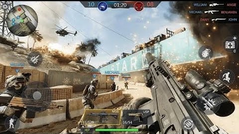 FPS Strike Ops : Modern Arena Gameplay Walkthrough Part 1 - (iOS, Android)FPS Strike Ops ||