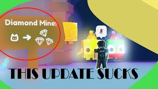 "PET SIMULATOR X"| "DIAMOND UPDATE??"("THIS UPDATE SUCKS")