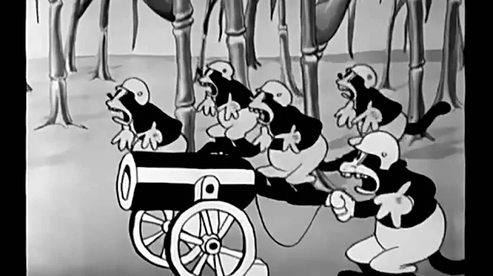Mickey Mous - The Barnyard Battle 1929 HD