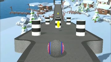 Rolling Ball Sky Escape : Level 89