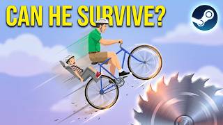 They added Happy Wheels to Steam...