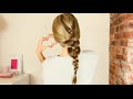 DIY Relaxed French Braid Hairstyle Tutorial