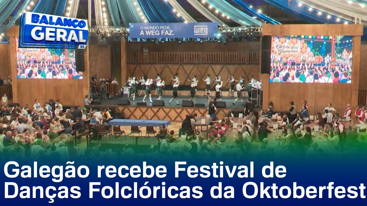 Galegão é mais uma vez palco do Festival de Danças Folclóricas da 41ª Oktoberfest