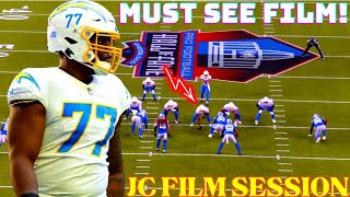 Watch Zion Johnson Dominate in Just 12 Snaps!