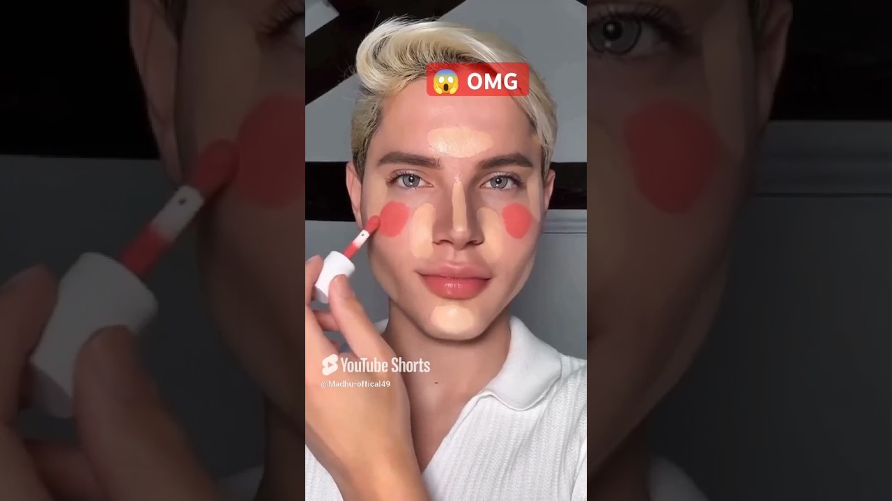 OMG Viral Korean makeup 😨#youtubeshorts #makeup #koreanmakeup #shorts #makeuptutorial #fyp #duet