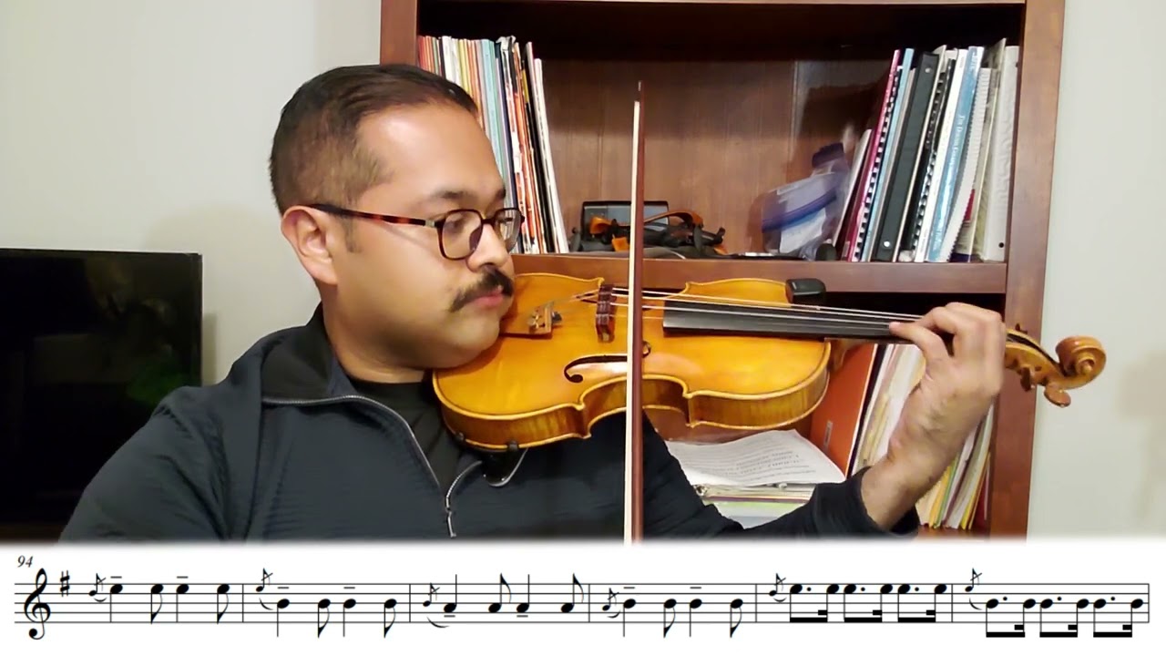 La Negra, vln 2 - Audio: A tempo