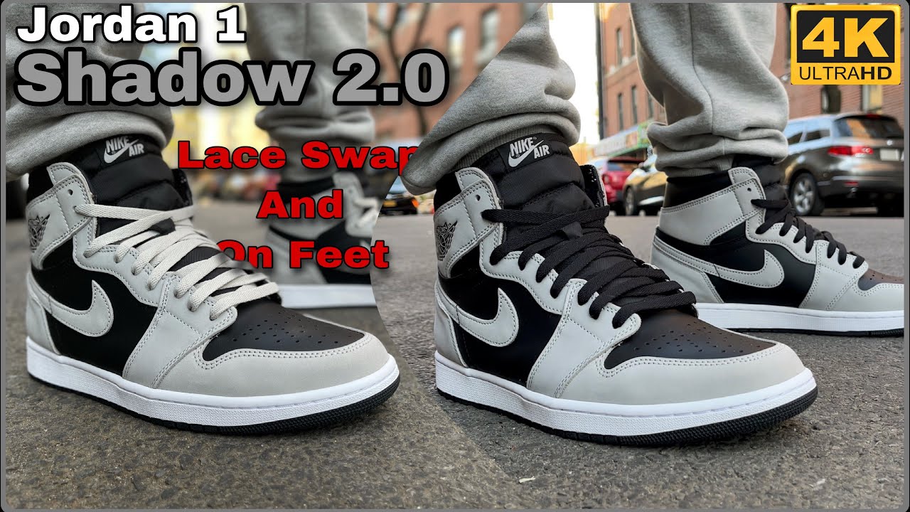 靴 AirJordan1 shadow 2.0 27cm Air Jordan 1 SHADOW 2.0 REVIEW & On Foot - YouTube