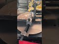 Iron rod bending process #shorts