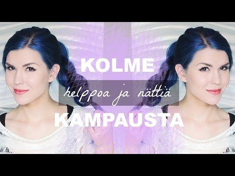 Video: Helppo Kampaus 4-vuotiaalle Tytölle: Kumpi Valita?