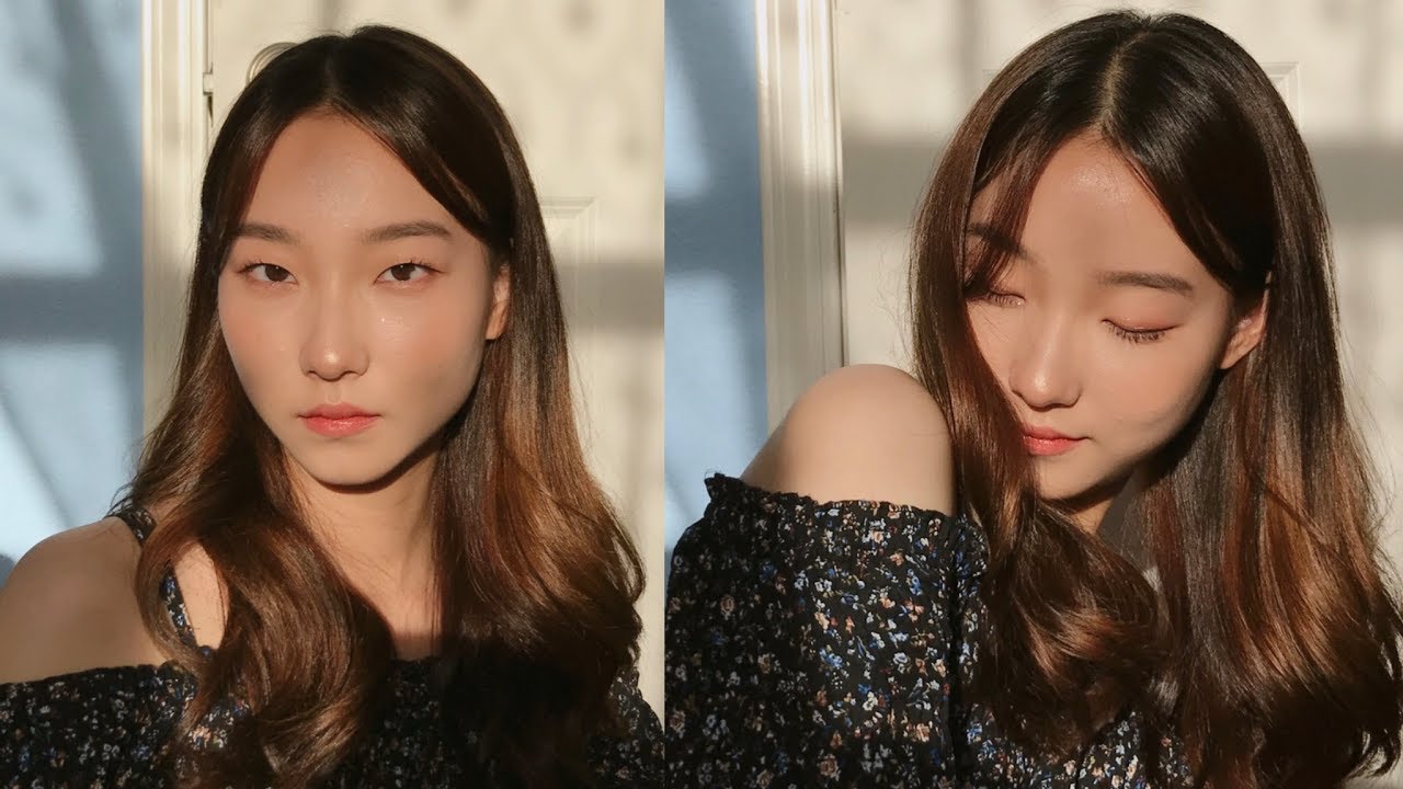 EVERYDAY PEACHY INSTAGRAM MAKEUP for monolids • diane 다이앤