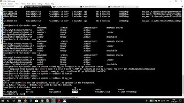 21 docker swarm practical