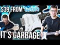 $39 Guitar from Wish.com... Is It Garbage?! || Cheapest Wish Strat Demo/Review