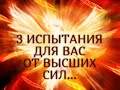 3 ИСПЫТАНИЯ  ДЛЯ  ВАС  ОТ ВЫСШИХ СИЛ...Гадание онлайн|Таро онлайн|Расклад Таро