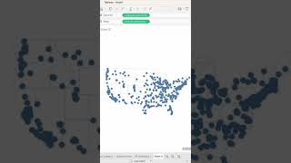 #tableau - create a map without a background