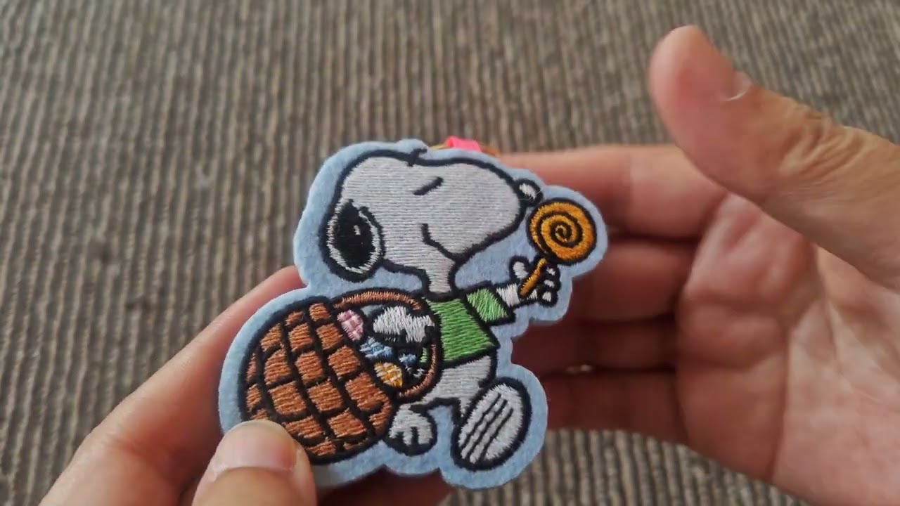 Snoopy Goods Haul: Hankyu Snoopy Festival Embroidered Keychain