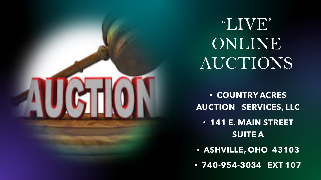 Country Acres "Live & Online" Auctions