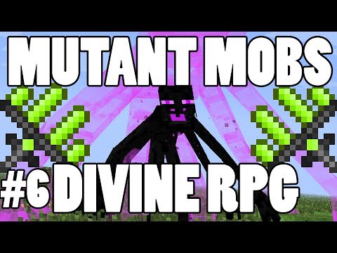 Minecraft Divine RPG + Mutant Mobs Modded Let's Play! Ep. 6 Caving Shenanigans - Minecraft Divine RPG + Mutant Mobs Modded Let's Play! Ep. 6 Caving Shenanigans