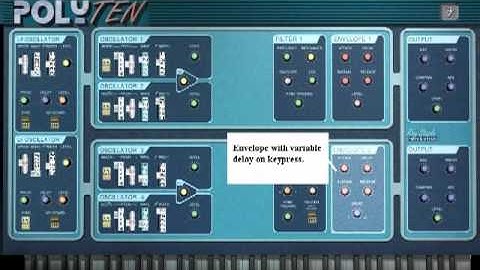 SynthEdit PolyTen demo