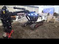 10&#39;000$ HYDRAULIC RC TOYS HYDROMEK RC EXCAVATOR AND EARTH MOVER