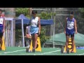 20150809 県民スポーツ祭 小女100m決勝 ﾀｲﾑﾚｰｽ1組）