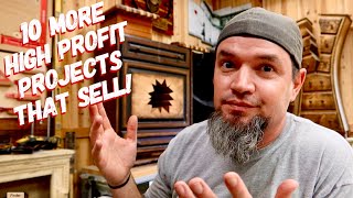 10  More Woodworking Projects That Sell  Low Cost High Profit  Make Money Woodworking (Episode 7)