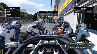 F1 Spa 25% Race | F1 2020 The game