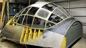 Full Scale B-36 Peacemaker Fuselage Progress