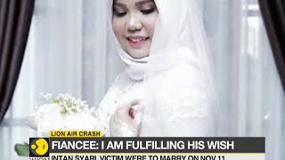 Indonesian woman who lost fiance on Lion Air flight has wedding pictures alone Indonesian woman who lost fiance on Lion Air flight has wedding pictures alone