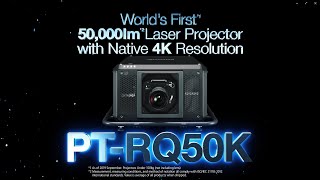 Panasonic Projector 3-Chip Dlp Projector Pt-Rq50K