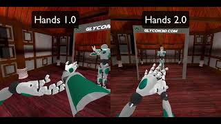 Oculus Hands 2.0 and Glycon3D @ChiltonWebb