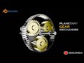 Planetary Gear Mechanism | Blender 3D Animation | DEVELOPMECH