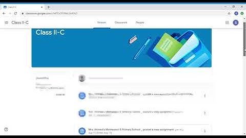 Marking Attendance in Google Classroom