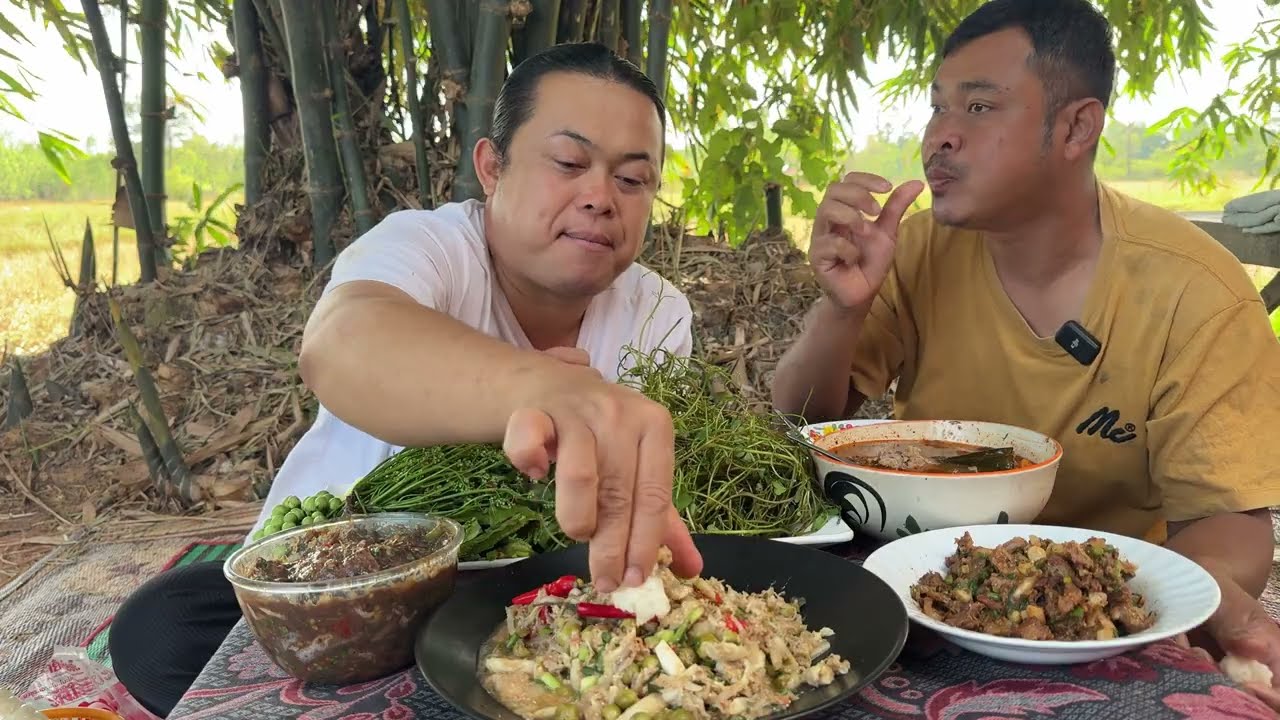 ได้ผักชนิดนี้มาพลาดไม่ได้ที่จะทำเมนูนี้ ของอร่อยคู่กันและทุกวันนี้เริ่มหาทานได้ยาก