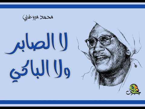 لا الصابر ولا الباكي محمد ميرغني عود