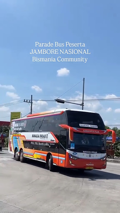 Parade Jamnas Bus Mania Community 2025,Full Spek Premium 😀😍