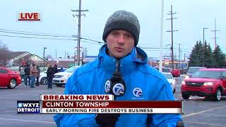 Fire At Wise Guys Bar and Grill