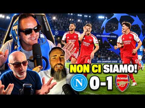 NAPOLI - ARSENAL 0-1 | THE USUAL ALLEGRI PERFORMANCE! CERCHIONE AND GIANNI GET INTO A HEATED ARGU...